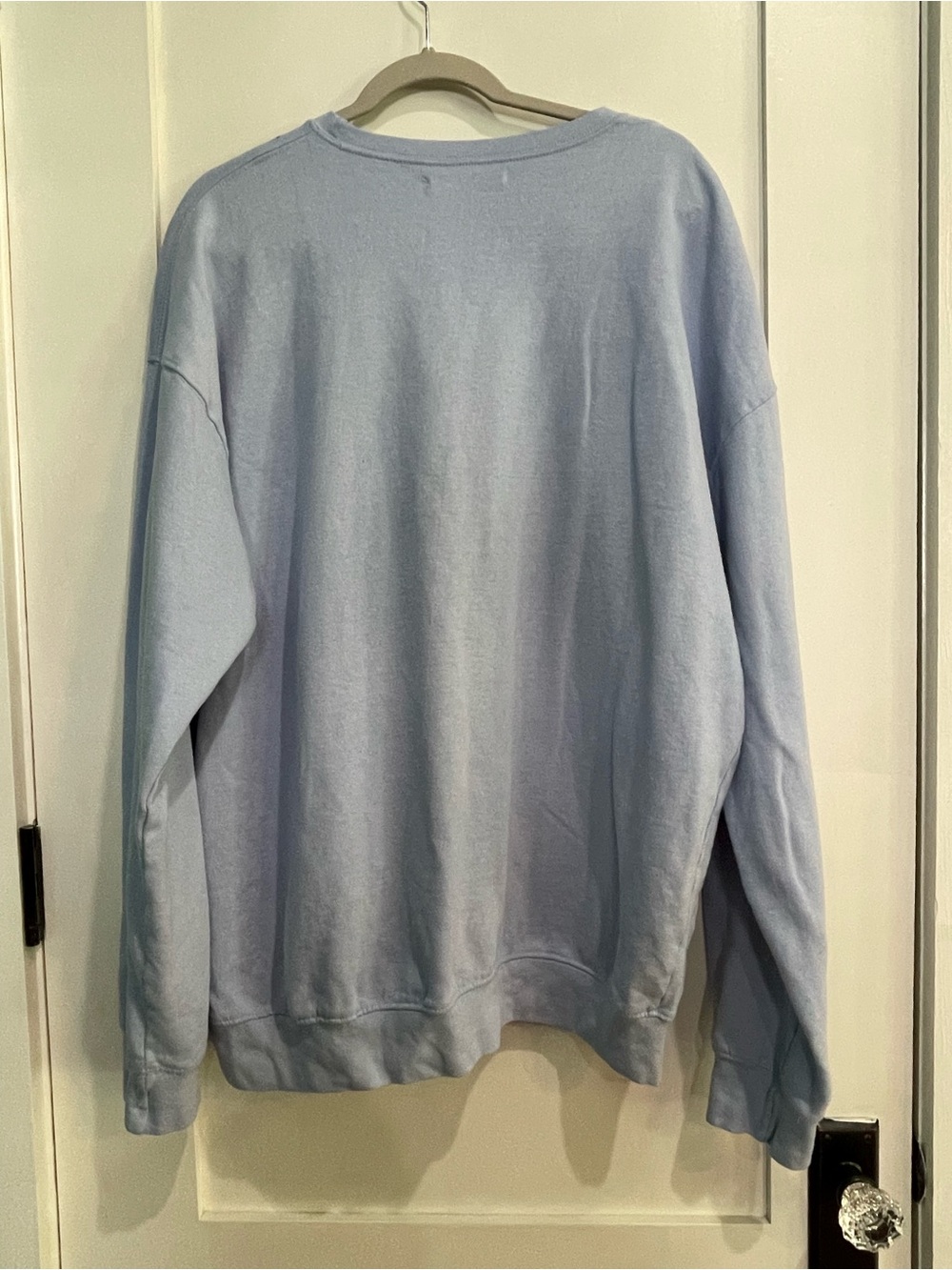 Simply Southern Light Blue 'Always Cold' Crewneck Sweatshirt - Picture 3 of 4